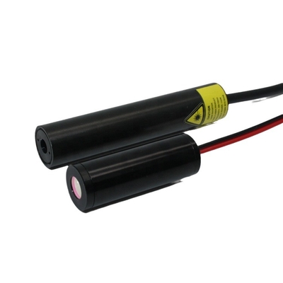 Módulo de Diodo Laser Vermelho de 635 nm 638 nm com Foco Ajustável e Divergência de Feixe de 0,3 mrad