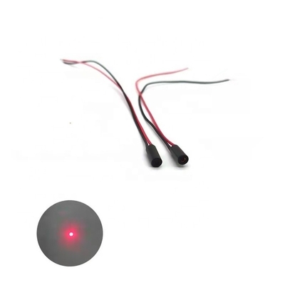 650nm 5VDC Line Laser Module com 5000 horas de vida útil e Brass Gold-plated Housing