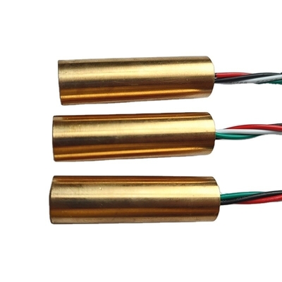 Módulo de laser vermelho de 5VDC 650nm com MTTF de longa vida útil a 25C e material de caixa de latão