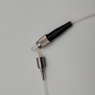 Compacto e poderoso módulo laser com fibra acoplada 50mW-200mW para comprimento de onda 560-595nm