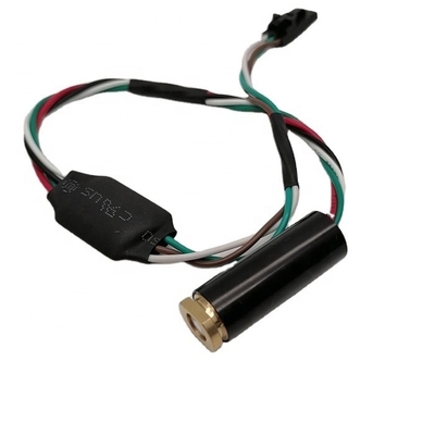 Módulo laser de 12 mm com PCB Dentro comprimento de onda 545nm Potência 50mW Temperatura -30 a 50C