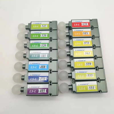 532nm 545nm 555nm 561nm 577nm 585nm DPSS módulo a laser com proteção contra tensão