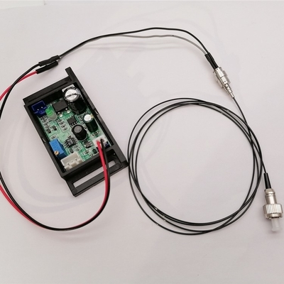 Modo de potência de saída estável Módulo laser acoplado a fibra CW de 490 nm para aplicações de precisão