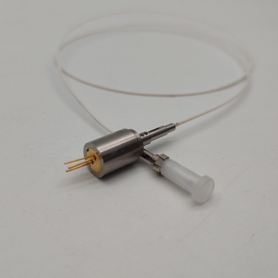 Modo de potência de saída estável Módulo laser acoplado a fibra CW de 490 nm para aplicações de precisão