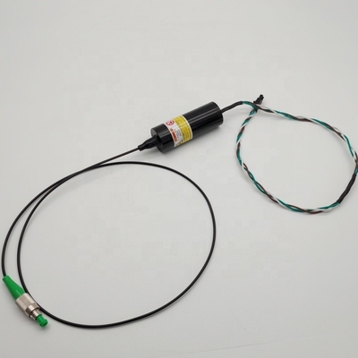 Largo intervalo de temperatura 454nm Pigtail SM Fiber Laser Module com tipo de fibra 3.5/125μm
