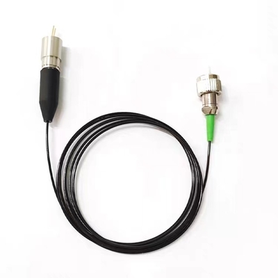 Potência de saída de 25mW 545nm Pigtail SM Fiber Laser Module para acoplamento de fibra de alta precisão