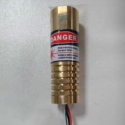 Após Serviço Apoio técnico de vídeo Indústria 500mW verde 545nm módulo laser de linha uniforme 3mm