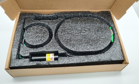 Módulo de Laser Verde de Fibra Óptica APC acoplado 520nm 30mw Laser Semicondutor