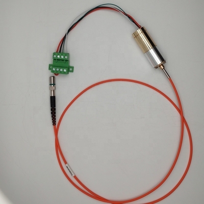 Comprimento de onda especial 20x55mm 545nm Cabeça de laser verde de alta potência acoplada a fibra de 200μm