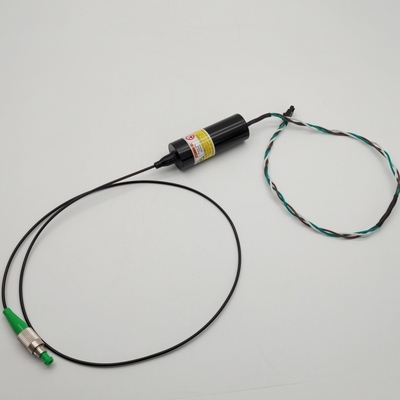 15mw 30mW 520nm Modulo laser acoplado a fibra verde de modo único com diâmetro de núcleo de 3,5 μm