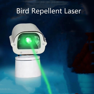 Repelente de aves a laser verde de 1W com alta estabilidade a 520nm e modo de feixe ajustável