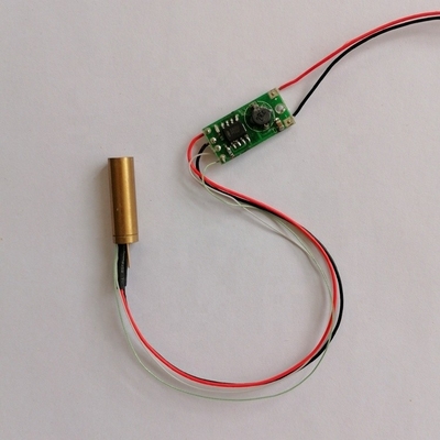 Compacto 1-5mW Laser DPSS módulo para alinhamento de laser 6.3x18mm Voltagem de trabalho 2.7-5.0V