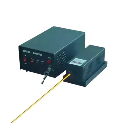 DPSS 50mW Modulo laser amarelo de 589nm Adequado para os requisitos do cliente