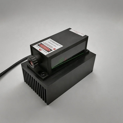 Laser DPSS de estado sólido com peso de 1,8 kg e altura do feixe de 85 mm Laser amarelo de 100 mW