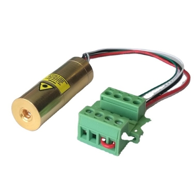 Alto nível de estabilidade 561nm 10mw Yellow Green Dot Laser Module com baixo ruído e bom raio