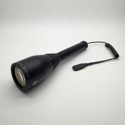 Alta estabilidade Green Laser Pointer Lâmpada de mão Tocha Multiuso Bateria Alimentada