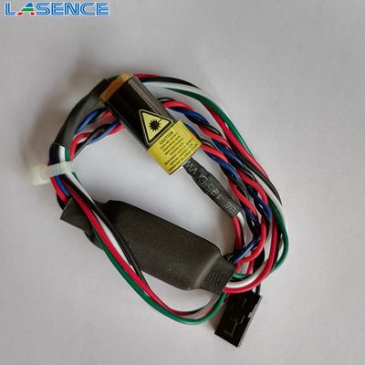 5000 Horas de Vida Verde 532nm Dot Laser 5mW com Tempo de Aumento Rápido e Design Focável