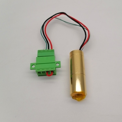 Divergência de feixe Max 30mrad 555nm Modulo laser DPSS amarelo com tensão LD 1.8-2.3V 1W
