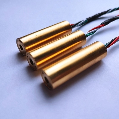 Modo de potência de saída de 15 a 50 CW 532nm 5mW Módulo laser para apontar dispositivos médicos