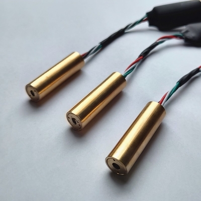 Módulo DPSS de diodo laser Green Dot 532nm 545nm 555nm Classe 2 para amplo intervalo de temperatura