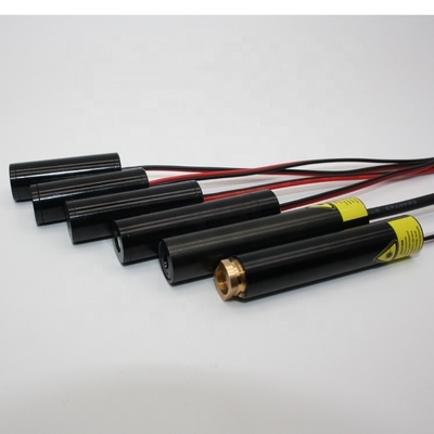 Modulo laser de linha gaussiana verde de 545 nm para larga faixa de temperatura