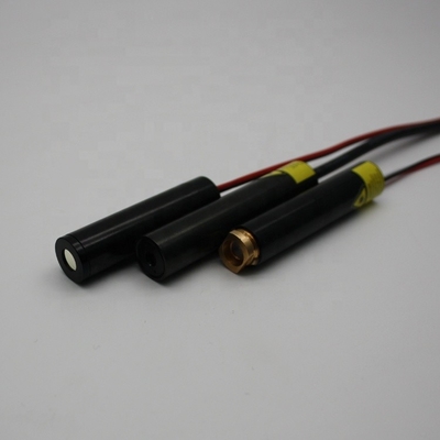 Modulo laser de linha gaussiana verde de 545 nm para larga faixa de temperatura