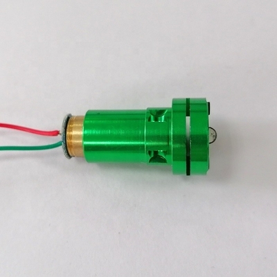 Laser verde de alta visibilidade para corte de linhas indicadoras com potência de saída ≥ 15 mW