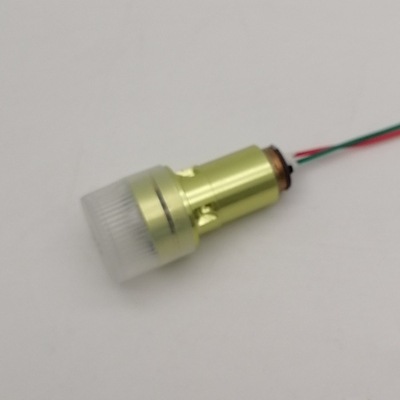 Modo de potência de saída CW 555nm 551nm 15mW Modulo de diodo laser de ponteiro de laser verde
