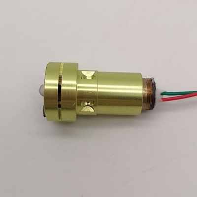 Modo de potência de saída CW 555nm 551nm 15mW Modulo de diodo laser de ponteiro de laser verde